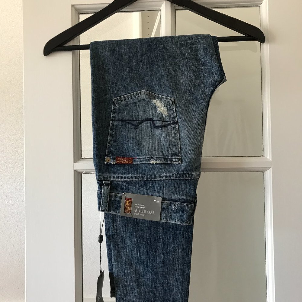 CROPPED SKINNY JEANS